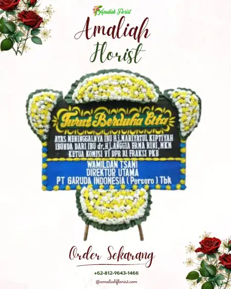 Papan Bunga Duka Cikedondong